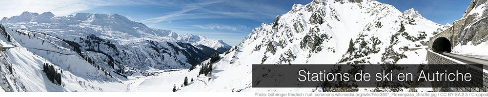 Stations de ski en Autriche