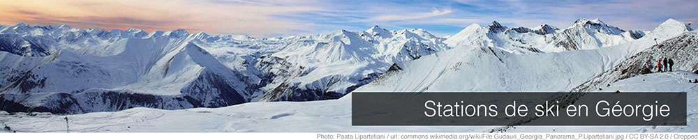 Stations de ski en Géorgie