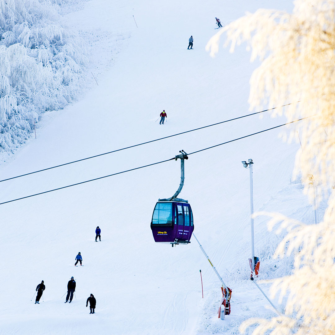 Stations de ski en Suède